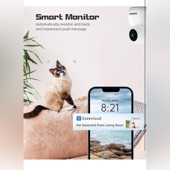 🆕 WESECUU Indoor Camera - Picture 6 of 13